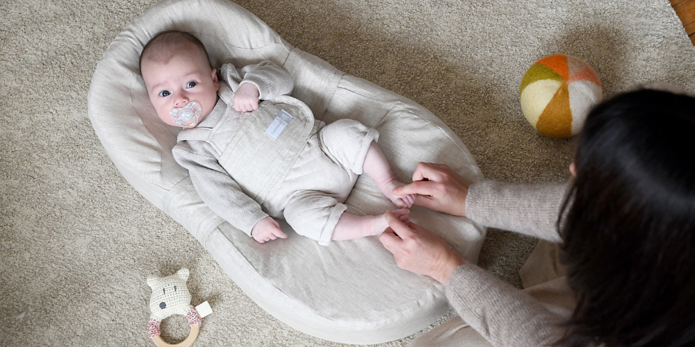 Introducing the New Linen Cocoonababy Nest: Revolutionizing Newborn Sleep